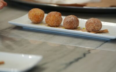 La Huerta de Casabermeja, Croquetas de Arroz con Leche de Cabra Malagueña