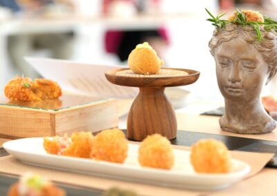 Croqueta de Oro en el II Campeonato de Croquetas de Málaga. Tofeo Media&Chef