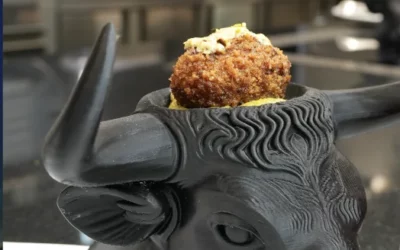 Croquetas de Falda de Ternera Pajuna de Sierra Nevada con Leche y Mantequilla de Oveja de La Alpujarra